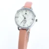 Kobiecy zegarek - klasyczny i nowoczesny z różowym paskiem 14 modny zegarek damski różowy pasek ponadczasowy wygląd