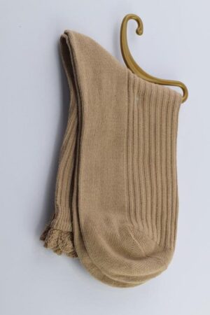 skarpety lenore karmelowe bawelna delikatne skarpetki.jpg