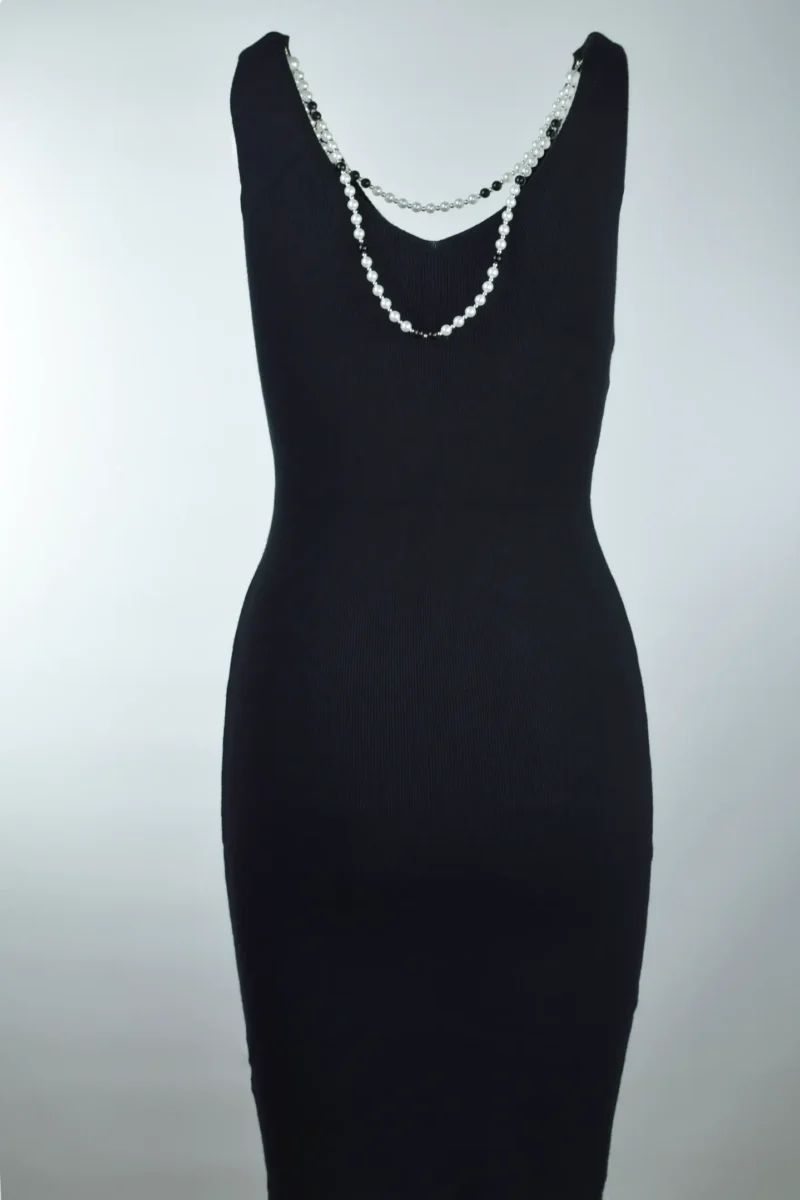 sukienka tamara biala zimowa kaszmir ciepla wygodna