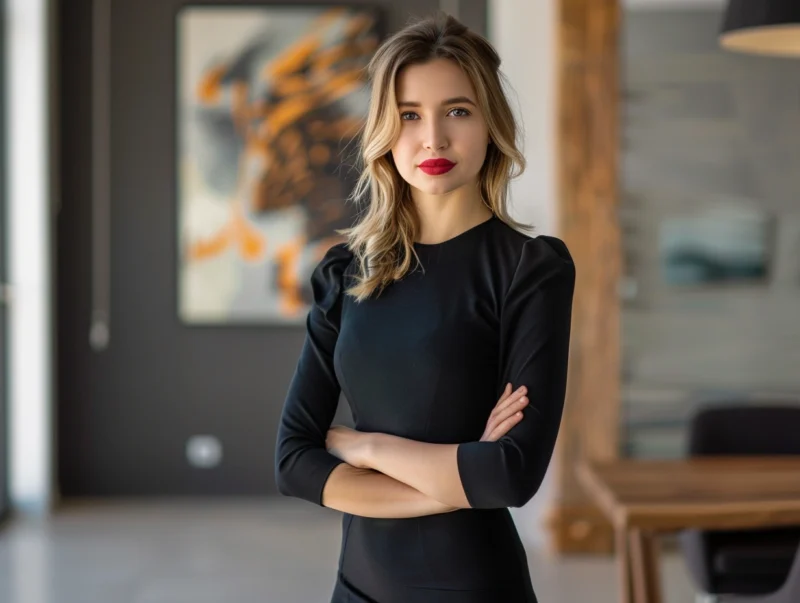 5 sukienek z Rosalio.pl, które sprawdziły się na 20 pierwszych randkach 10 Pewna siebie kobieta w czarnej sukience midi - historia Ani, która nosiła ją na 11 randkach