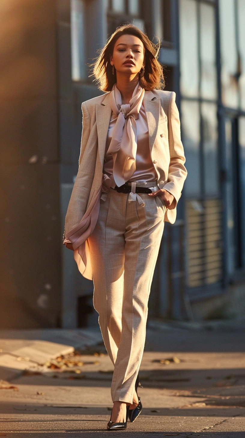 Jaka bluzka do garnituru damskiego