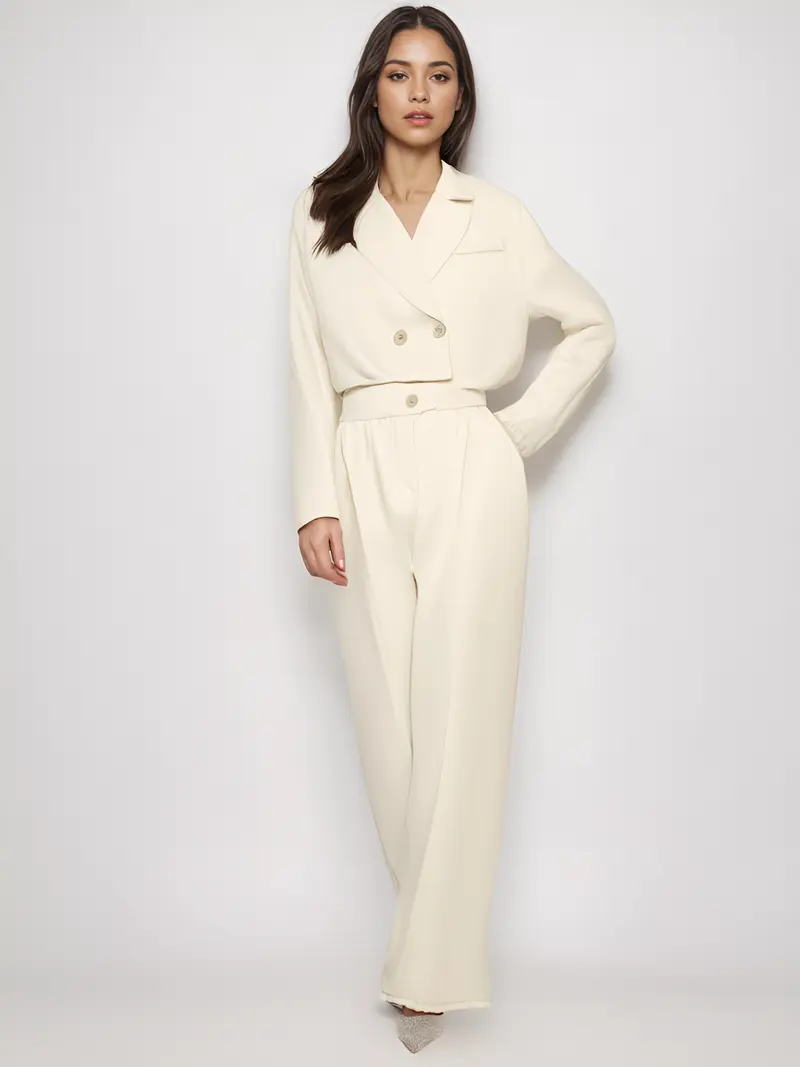 Alternative view of Garnitur Beżowy Komplet damski Chloe