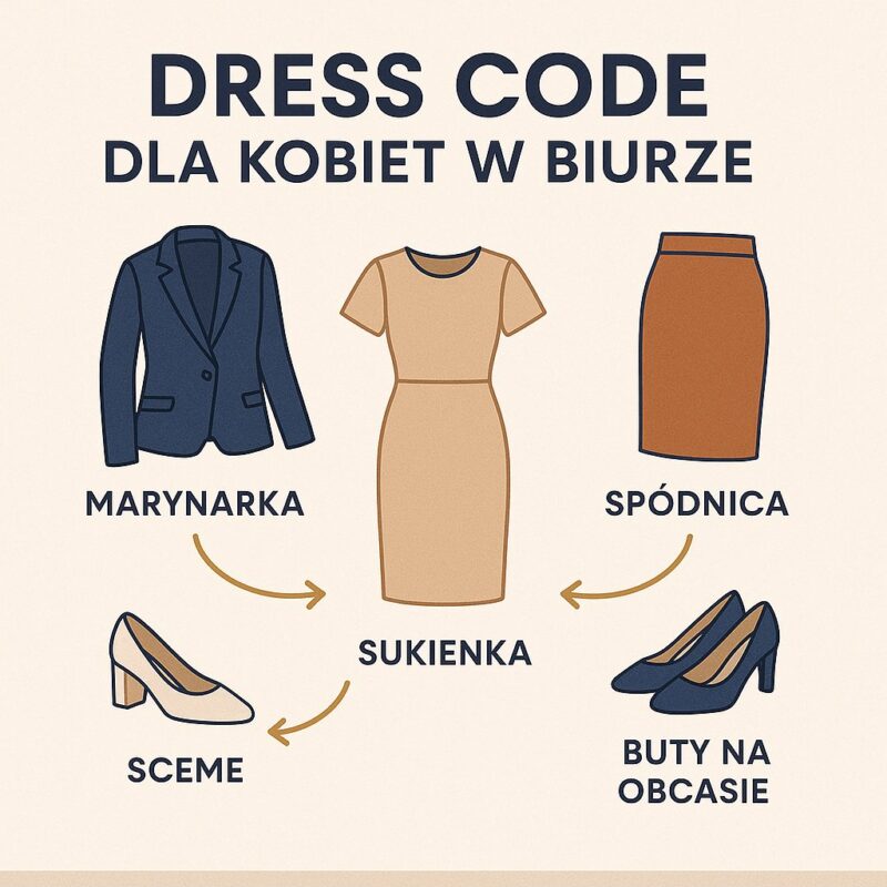 Dress code w pracy dla kobiet: Jakie zasady obowiązują w różnych branżach? 14 Dress code dla kobiet - idealny na każdą okazję.