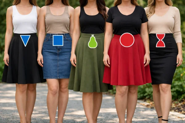 Spódnica a typ sylwetki
